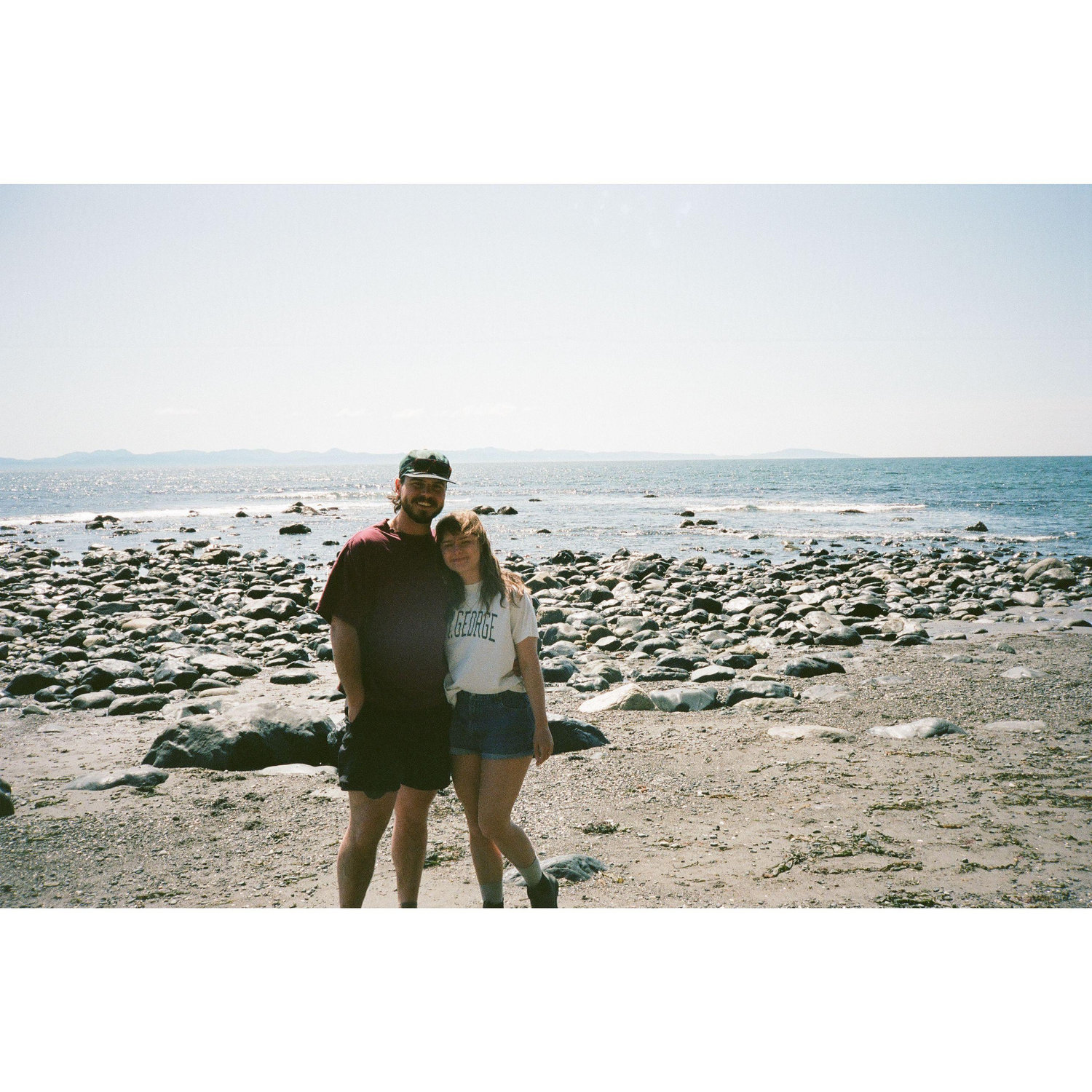 camping by the ocean
