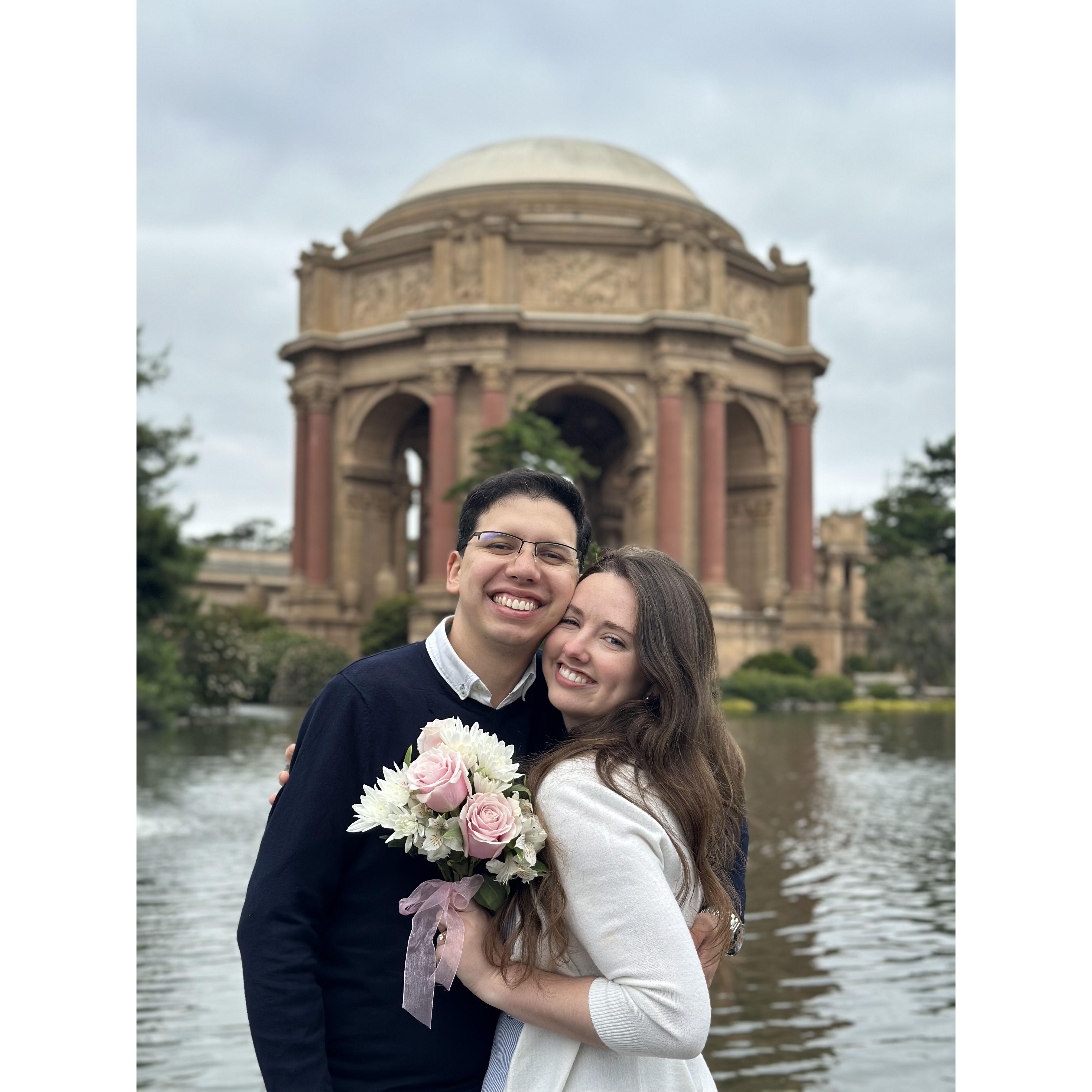 Palace of Fine Arts in San Francisco
