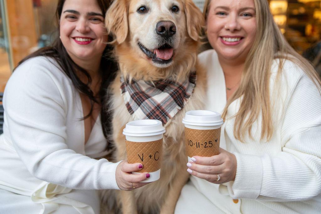 The Wedding Website of Caitlin Bueller and Victoria Moreno