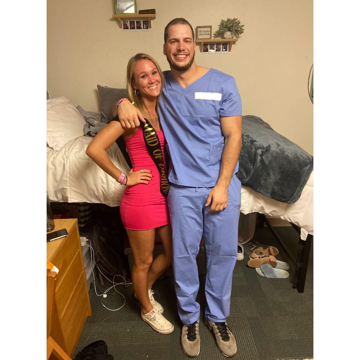Our first picture together (10/2019)