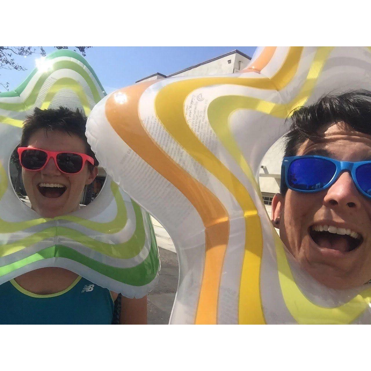 Sept 2017, Being silly together is one of our favorite things