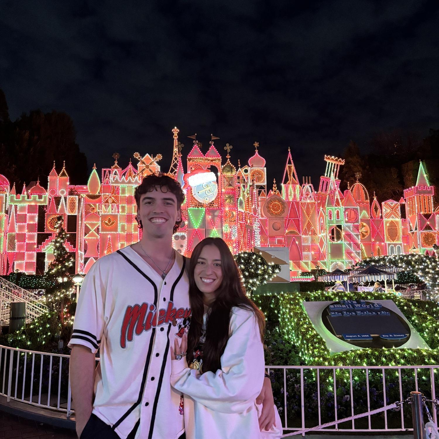 This was Gabrielle's Christmas gift- a trip to Disneyland!