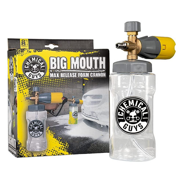 Chemical Guys EQP324 Big Mouth Max Release Foam Cannon (Car Wash, Home Wash & Boat Wash Foam Cannon That Connects to Your Pressure Washer)