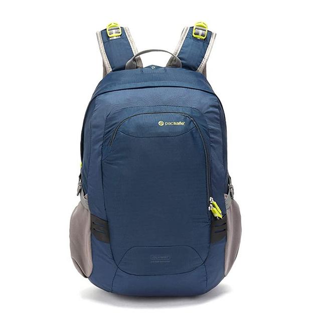 Pacsafe Venturesafe GII Anti Theft Travel Backpack/Daypack - Navy Blue, 25 Liter