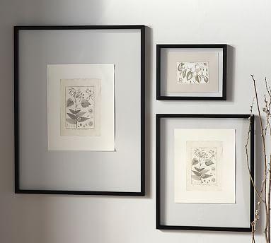 Floating Wood Gallery Frames - Black (any size)
