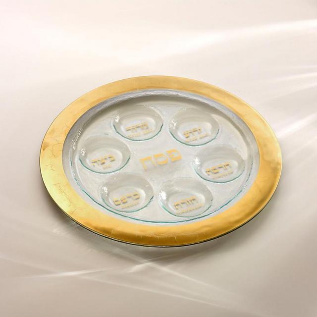 Annieglass Seder Plate