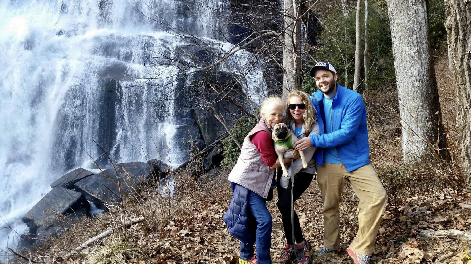 Hiking with our Mountain Mama Marge- our irreplaceable guiding light who is forever with us in spirit