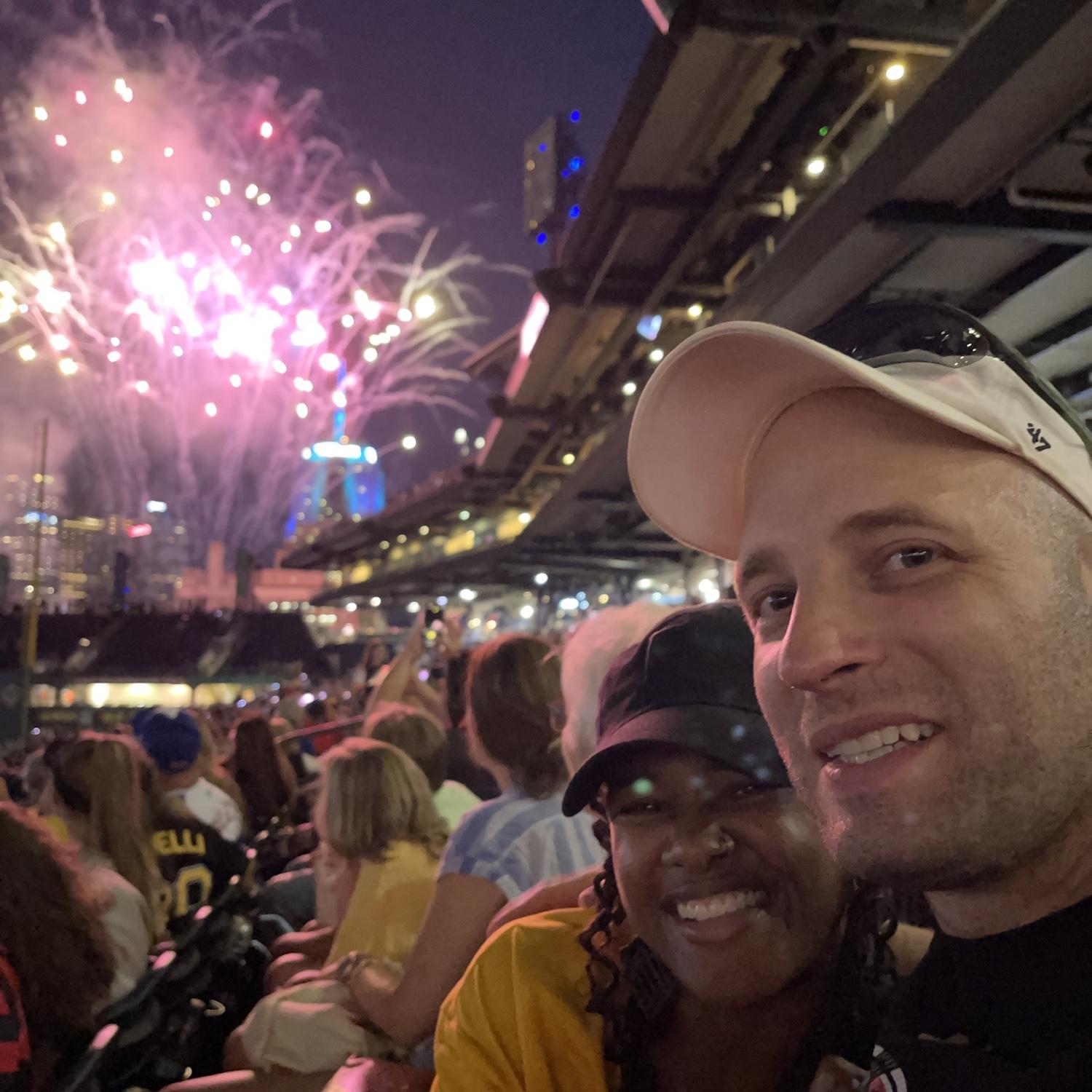 May 2024 Pirates game against the Braves. We won!