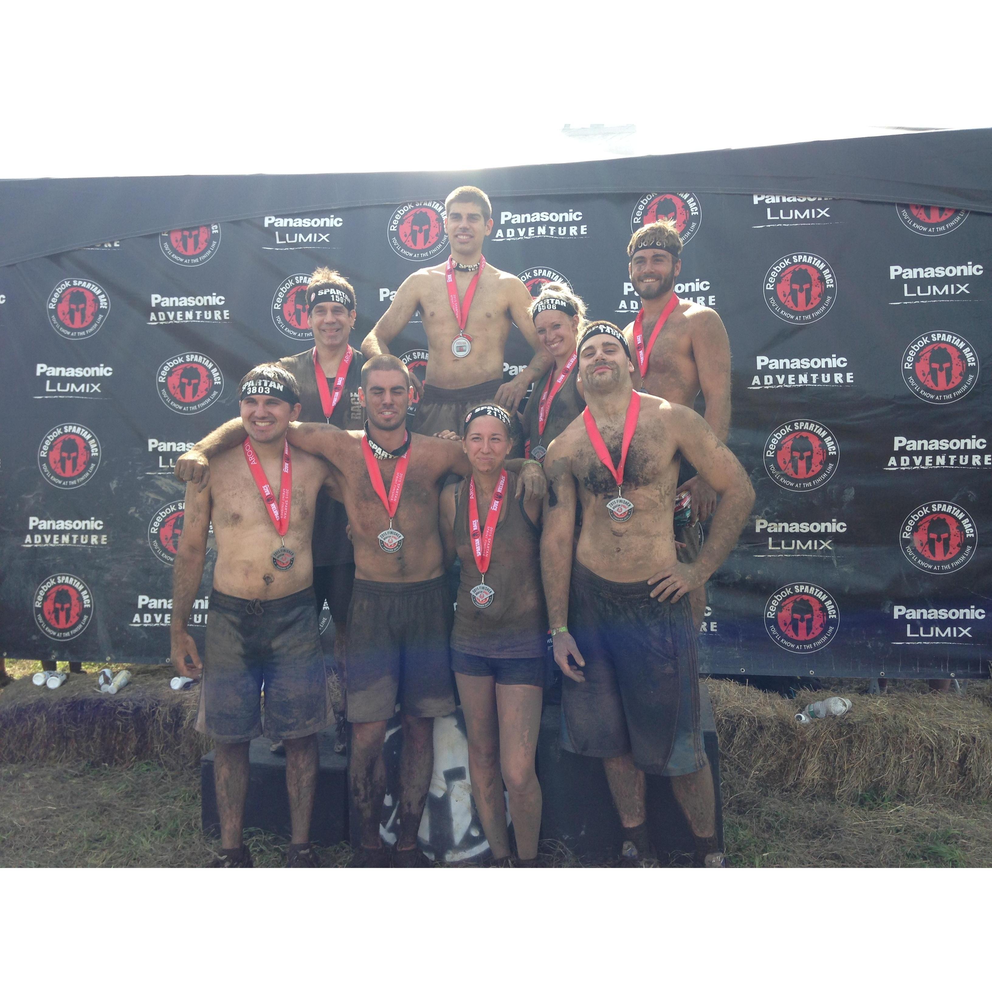 Spartan race: August 2015