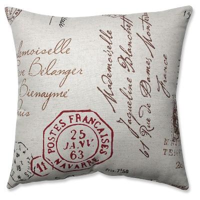 French Postale Throw Pillow Collection - Pillow Perfect