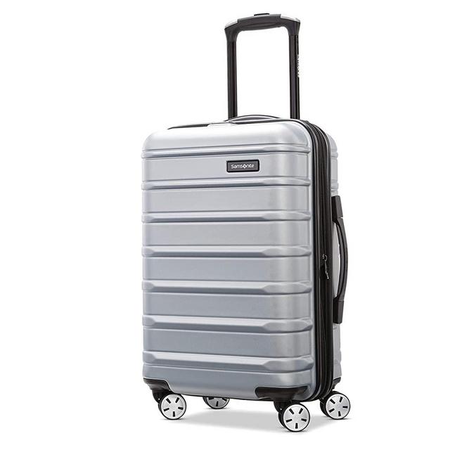 Samsonite Omni 2 Hardside Expandable Luggage with Spinner Wheels, Artic Silver, Carry-On 20-Inch