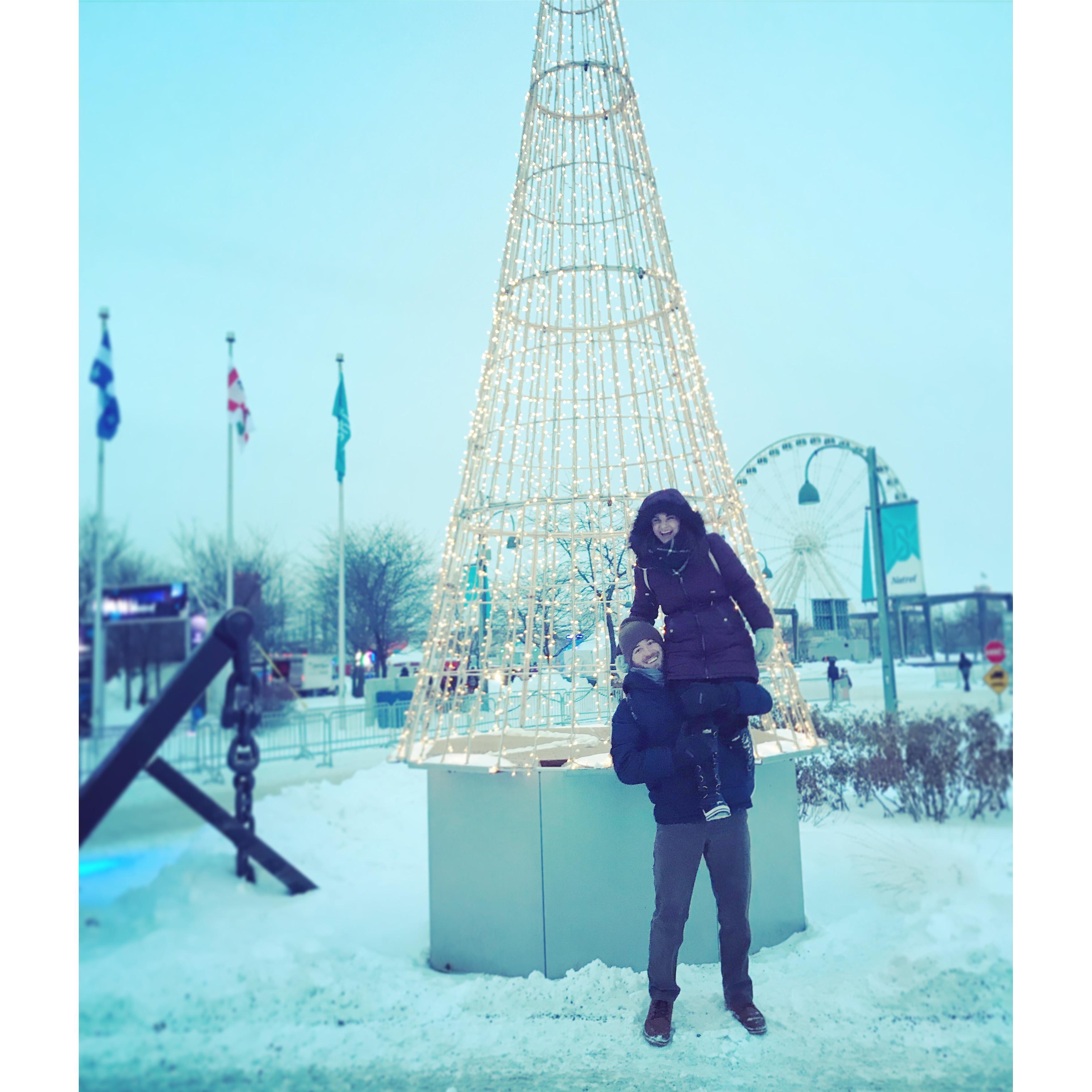Several trips to Montreal in -20 degree weather and they still keep going back!