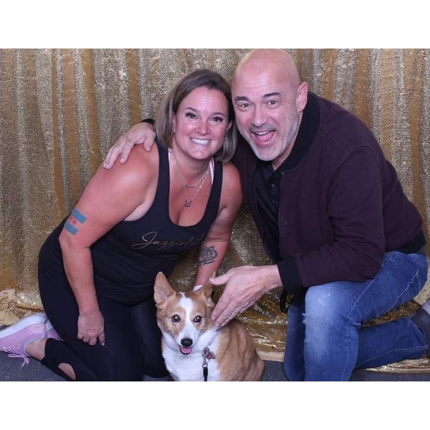 Family pic at a Jazzercise event