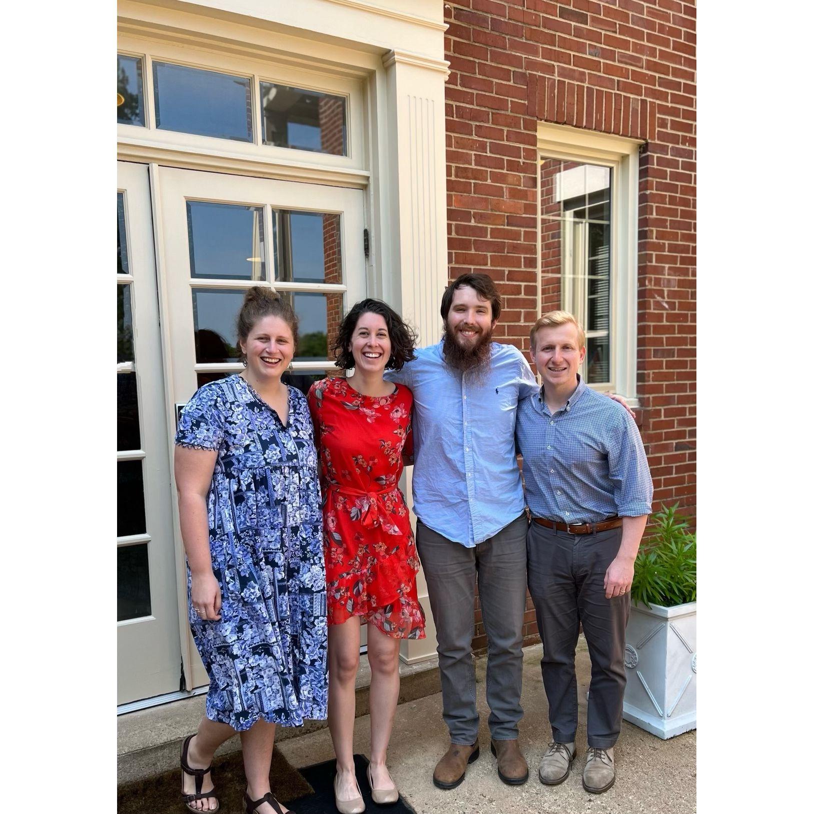 Liz & Josh's last Sunday at Glendale!