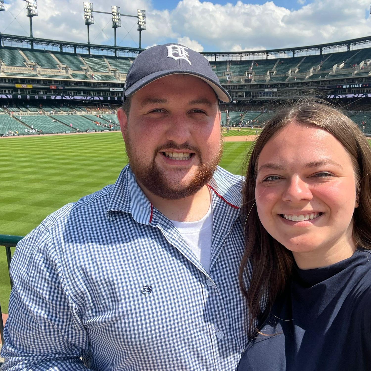 Ross's First Tiger's Game!