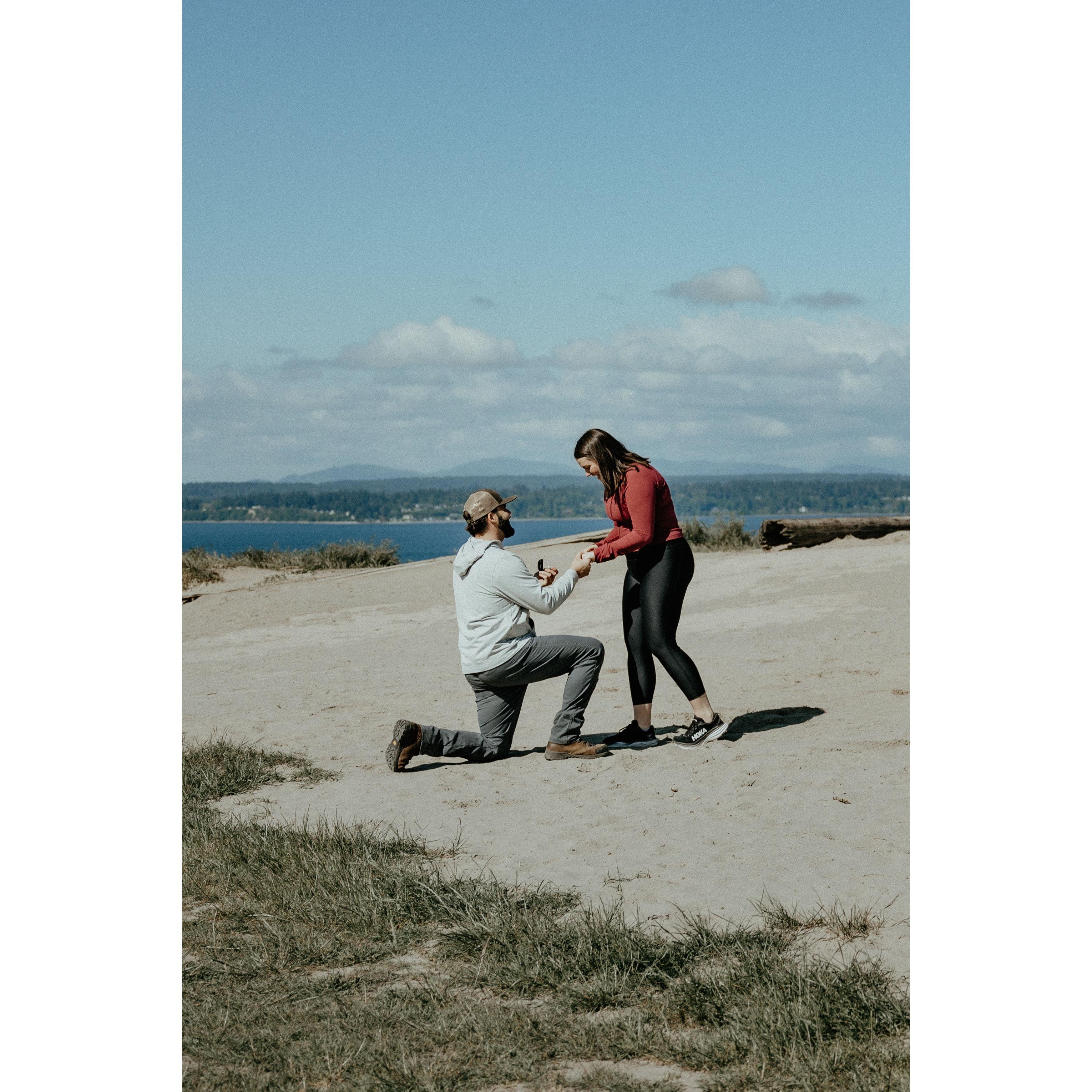 Getting engaged in Seattle