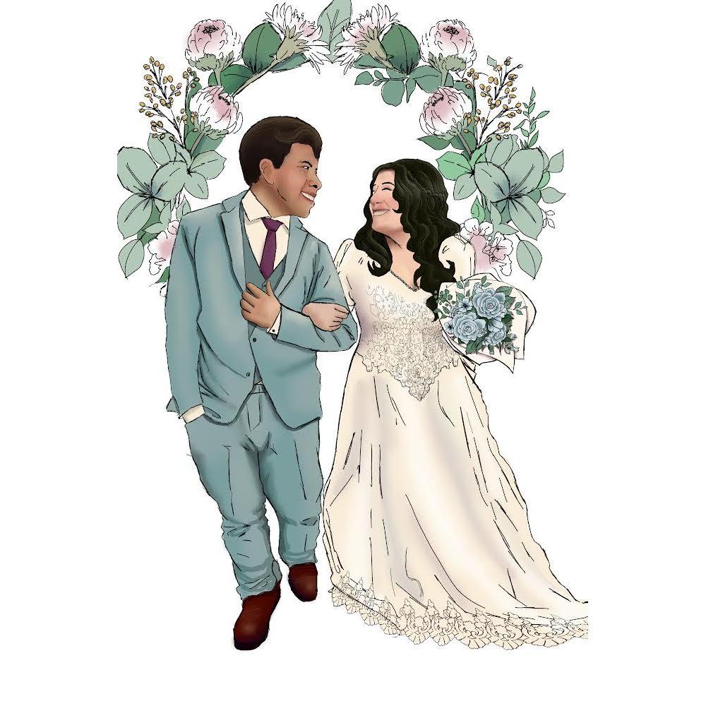 A drawing made by our artist friend, Jareth Sanchez.