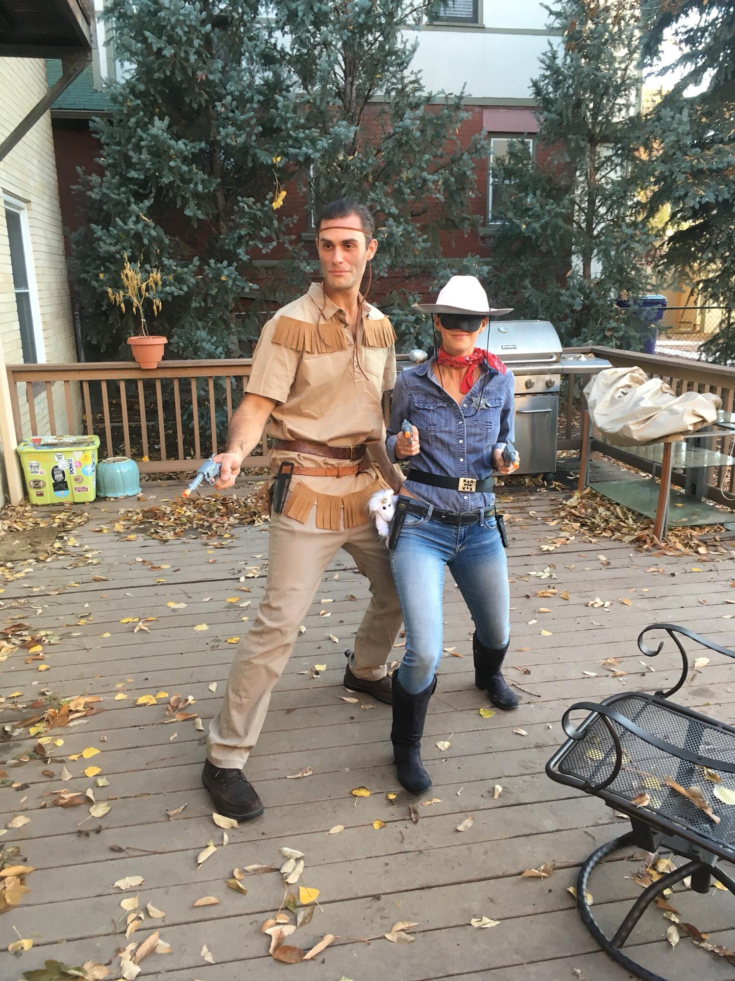 Lone Ranger and Tonto, Halloween 2018.