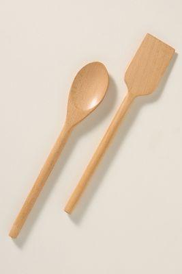Galley & Fen Wooden Spatula & Spoon Set