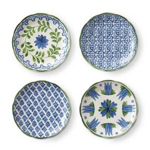 AERIN Ardsley Appetizer Plates, Set of 4