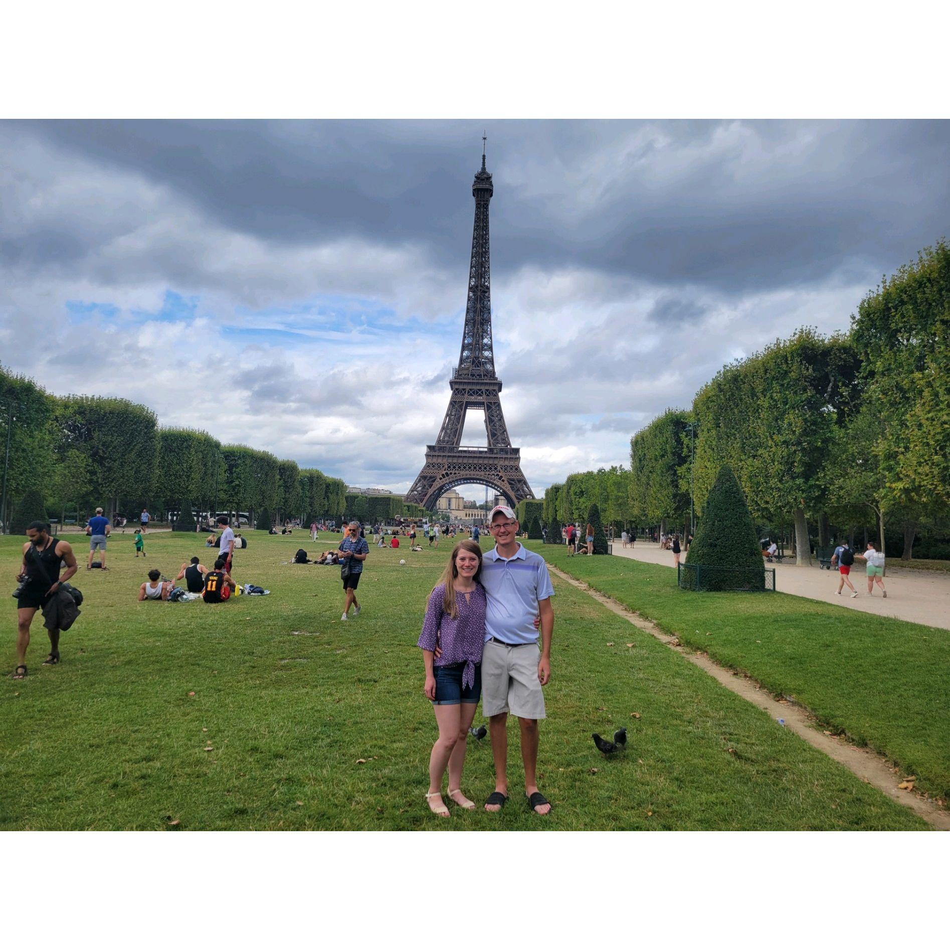 July 2022 trip to Paris.