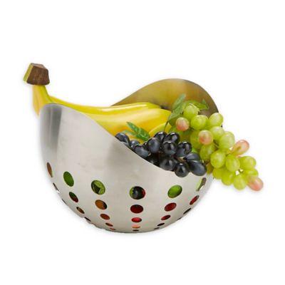 Mind Reader Fruit & Vegetable Basket in Silver