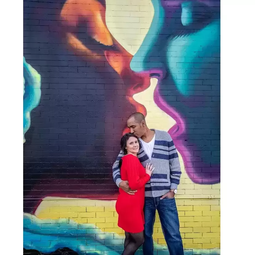 Fun engagement session