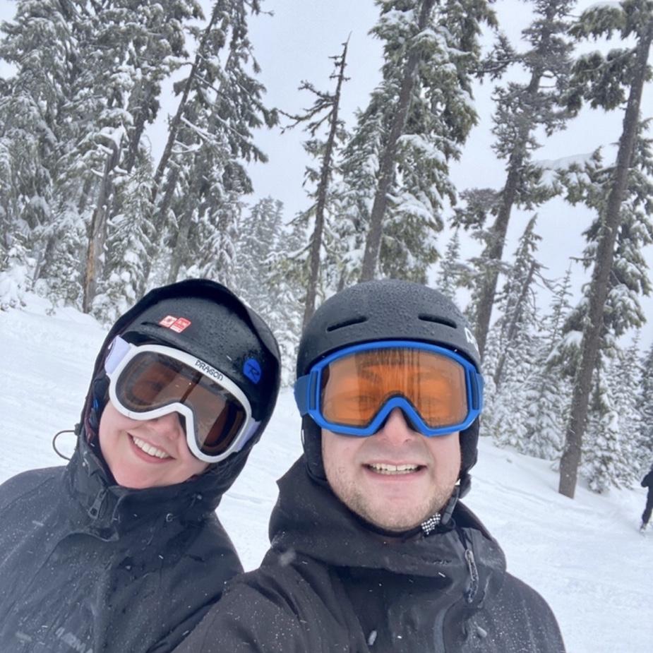 Powder day together on Mt.Hood