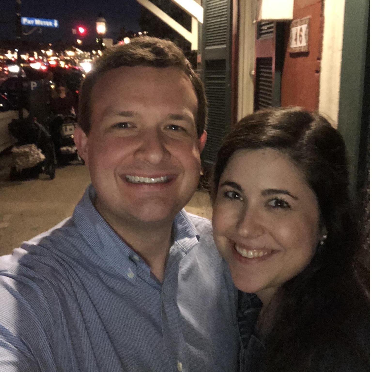 The night we got engaged