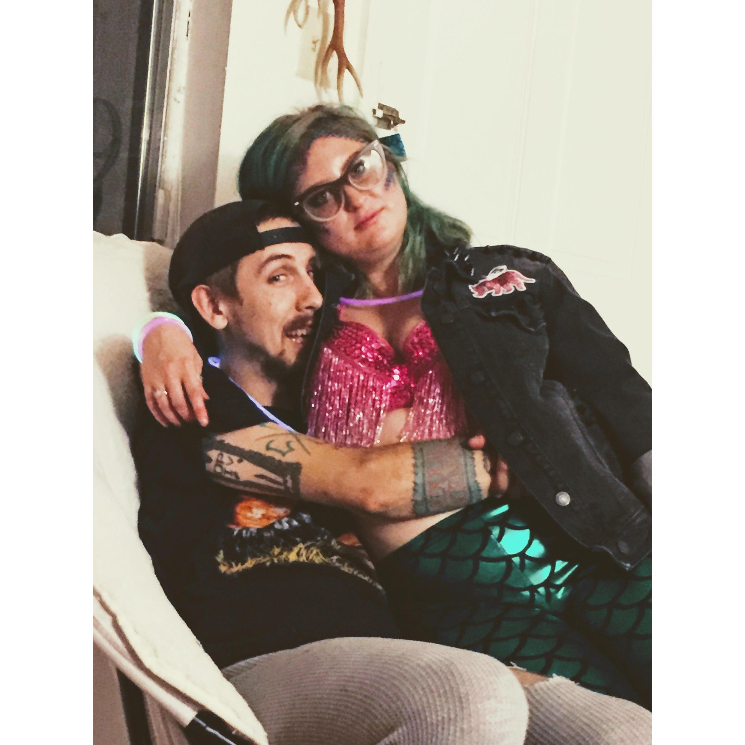 Charlie Kelly and a Mermaid