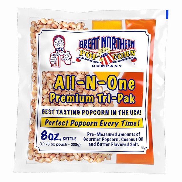 4108 Great Northern Popcorn Premium 8 Ounce (Pack of 40)