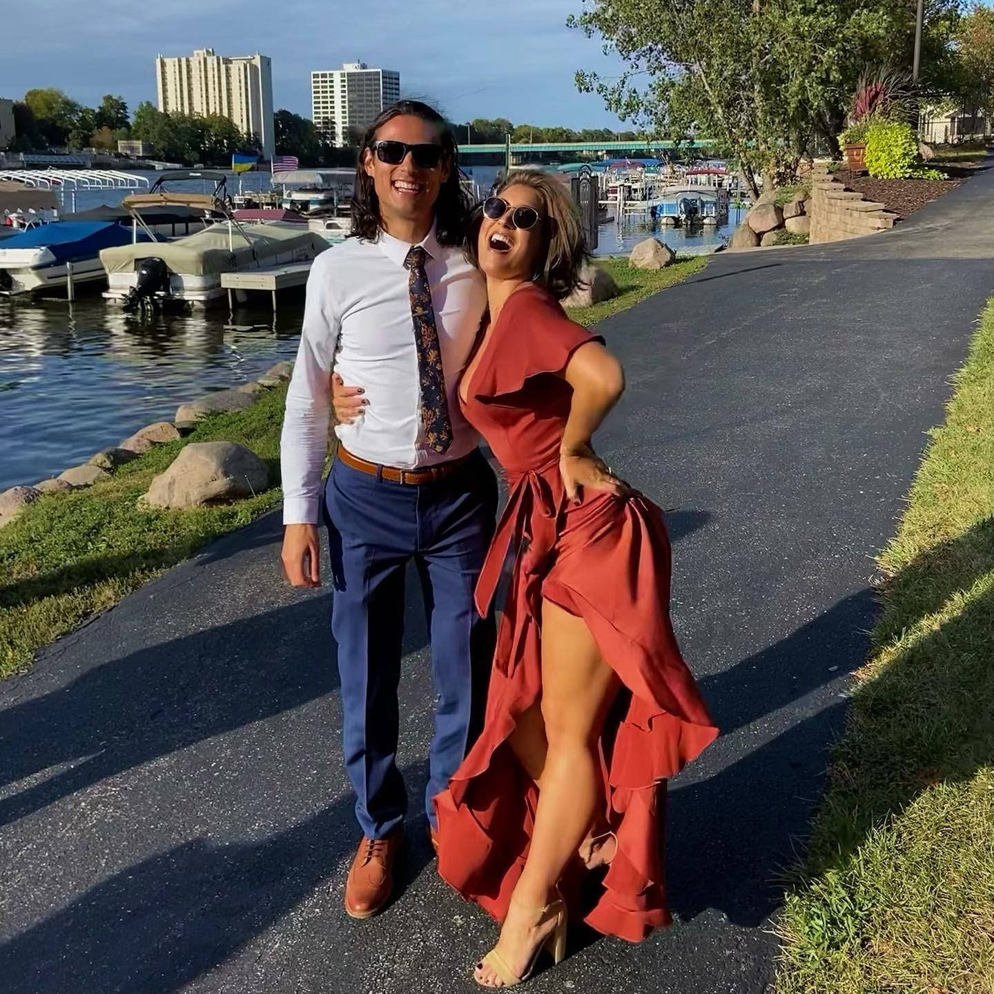 At the Raasch Wedding in 2021.