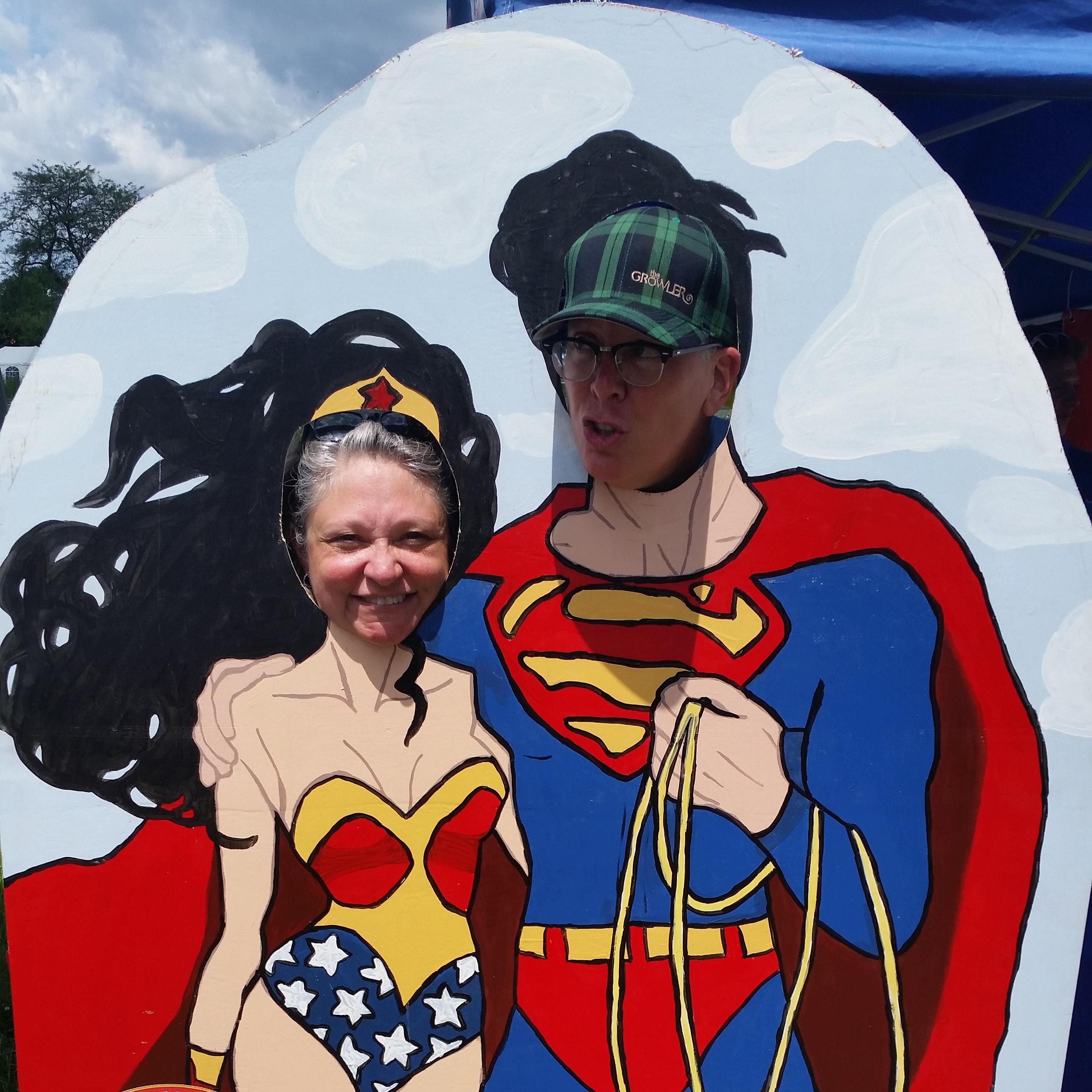 Super Heros in our own minds.