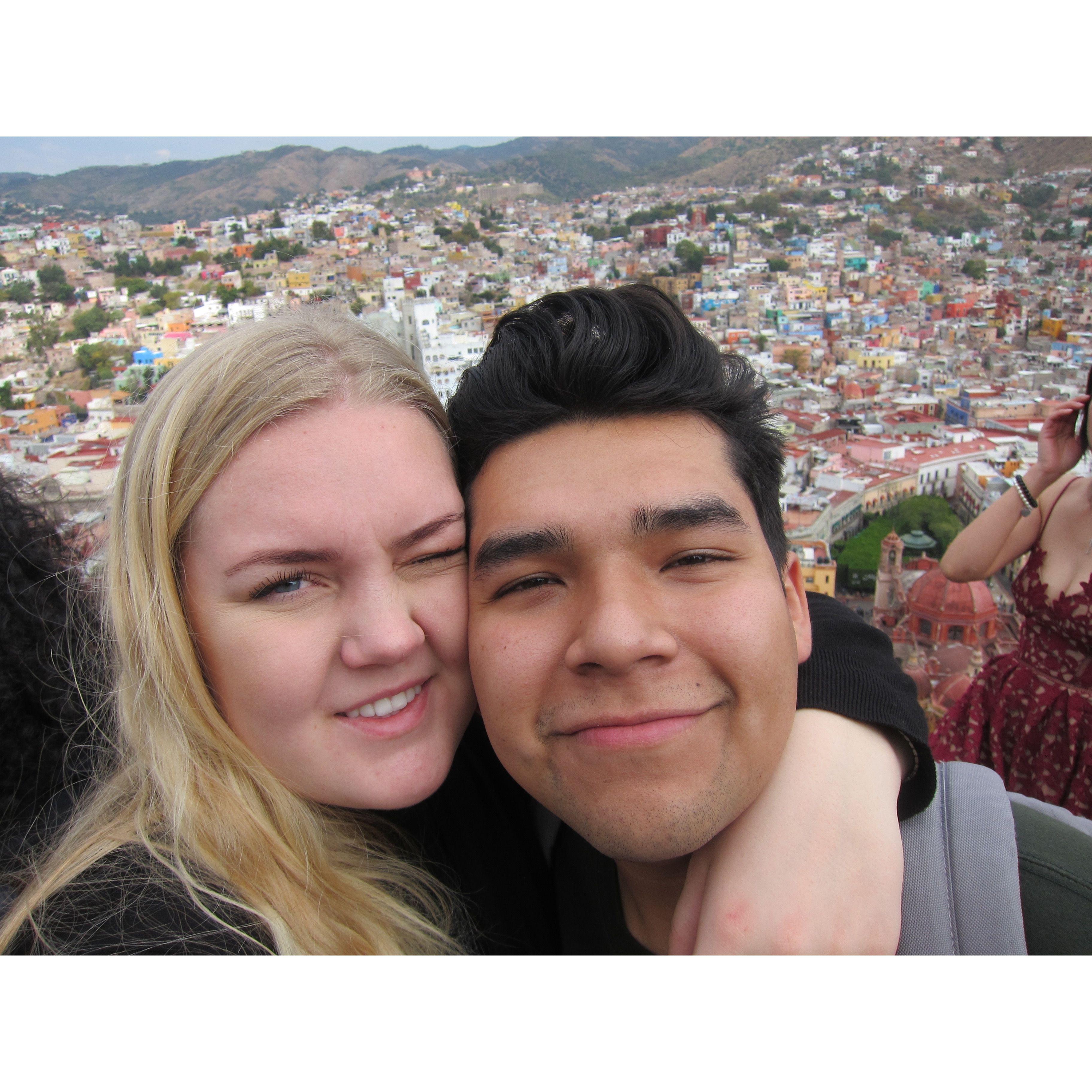 Our first trip together to Guanajuato, Mexico. Arna went to her suegros hometown for the first time.