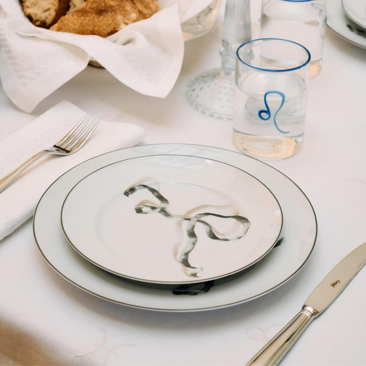 Sprezz, Ribbon Dessert Plate, Set of 4 | Zola