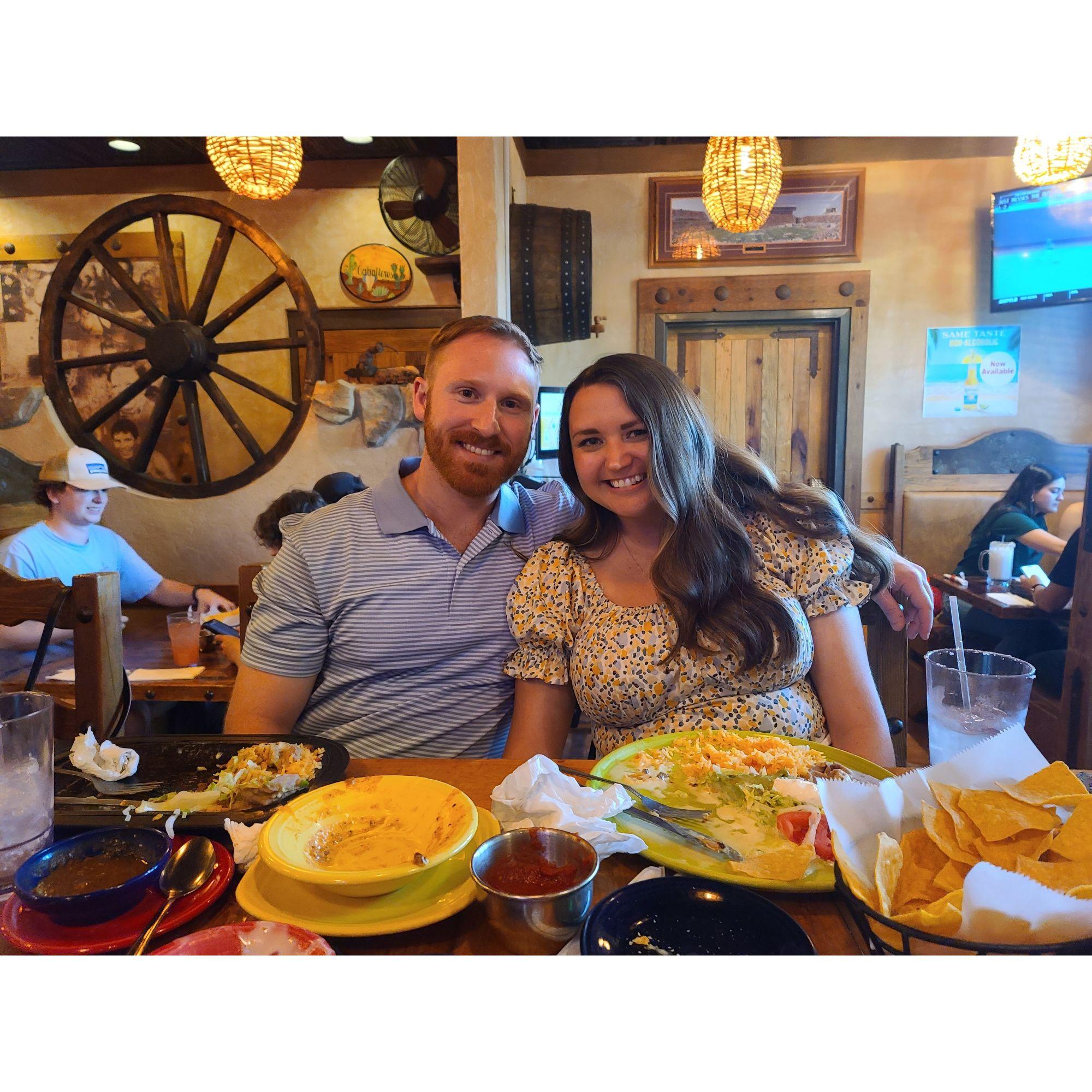We will never say no to Mexican!