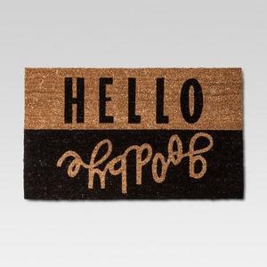 Hello Goodbye Doormat 2'x3' - Room Essentials™