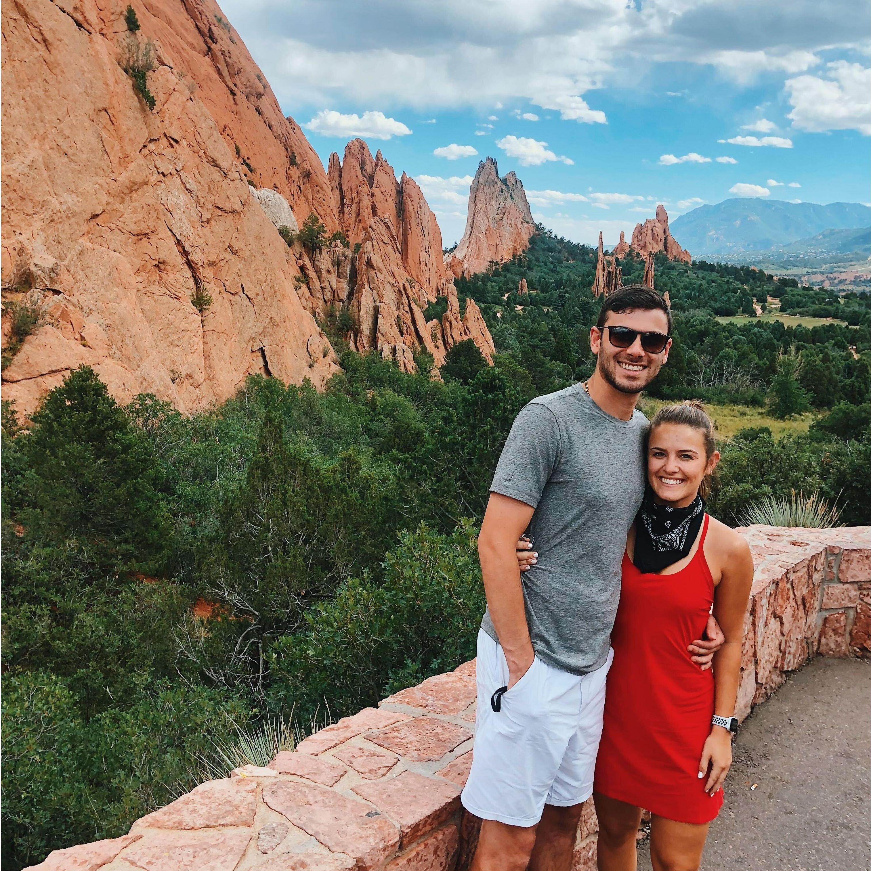 Colorado Springs for our 2nd anniversary
