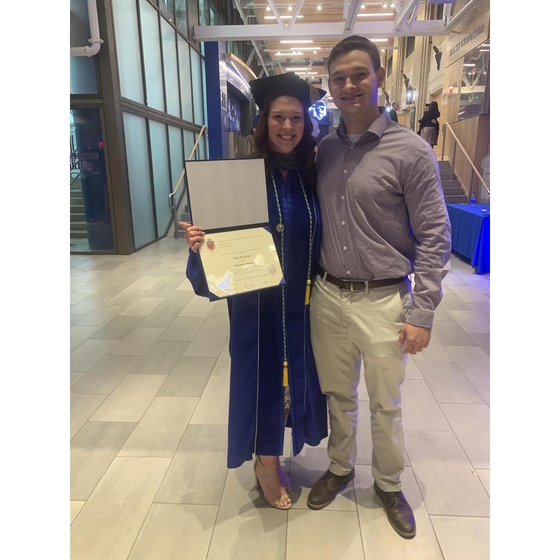 Katie Mae's graduation from Physical Therapy school. 2023.