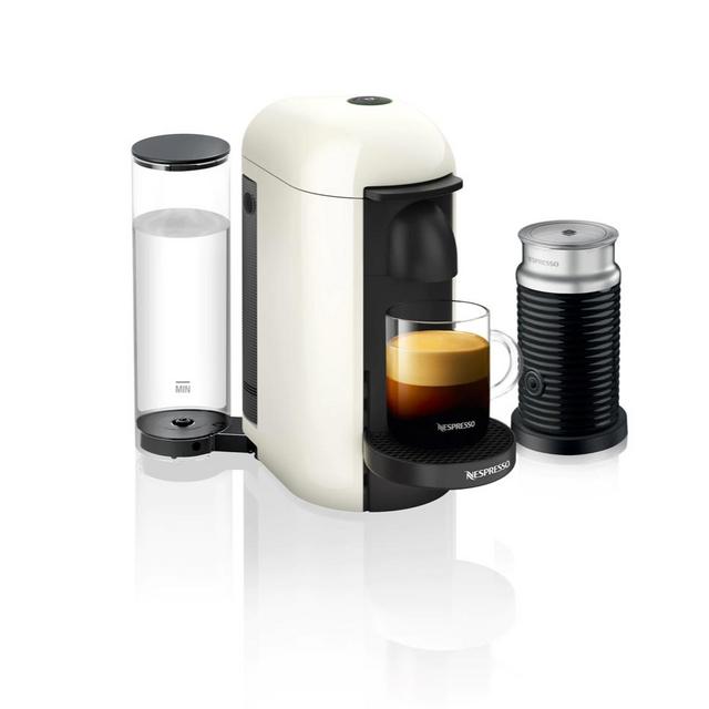 Nespresso VertuoPlus White & Aeroccino3 Milk Frother