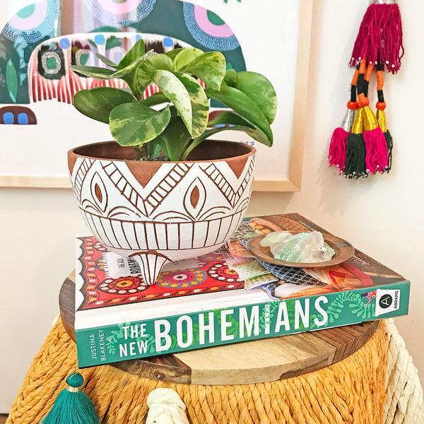Terracotta Footed Planter
