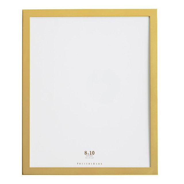 Modern Brass Frame, 8x10
