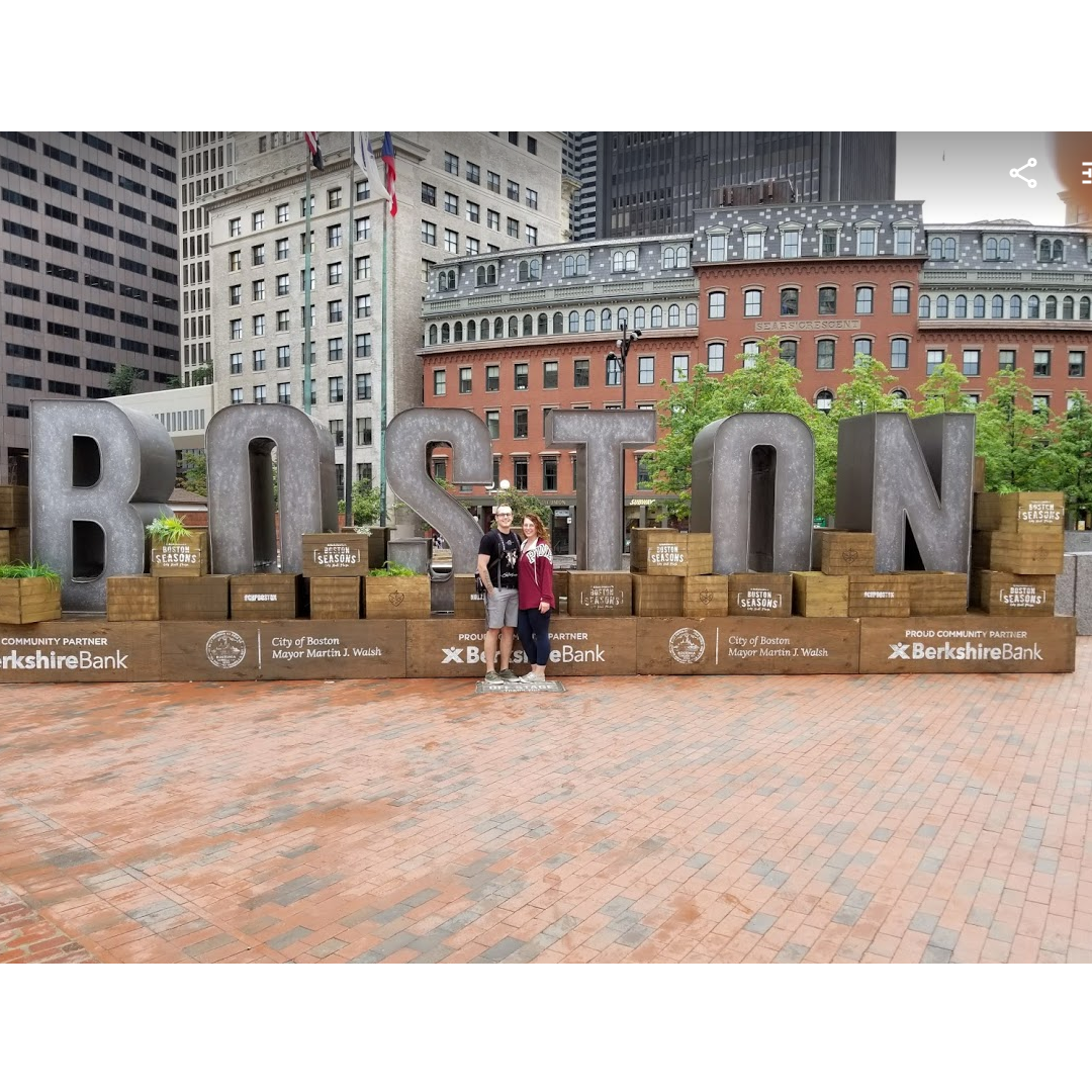 Our first trip to Boston together. There were many beers had as well as a trip to Fenway Park!