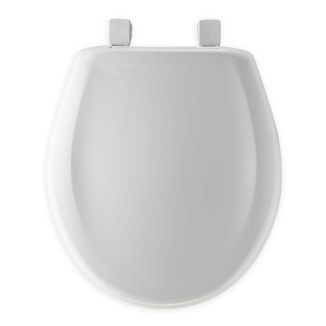 Mayfair Round Plastic Whisper Close® Toilet Seat in White