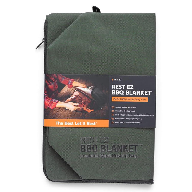 Rest EZ BBQ Blanket® - Insulated Meat Resting Bag for Moisture Retention and Tender BBQ - Heavy-Duty with Wide Mouth Design for Briskets, Pork Shoulders, Steaks
