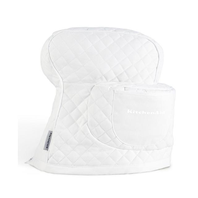 KitchenAid Fitted Tilt-Head Solid Stand Mixer Cover with Storage Pocket, Quilted, 14.37" x 18" x 10"