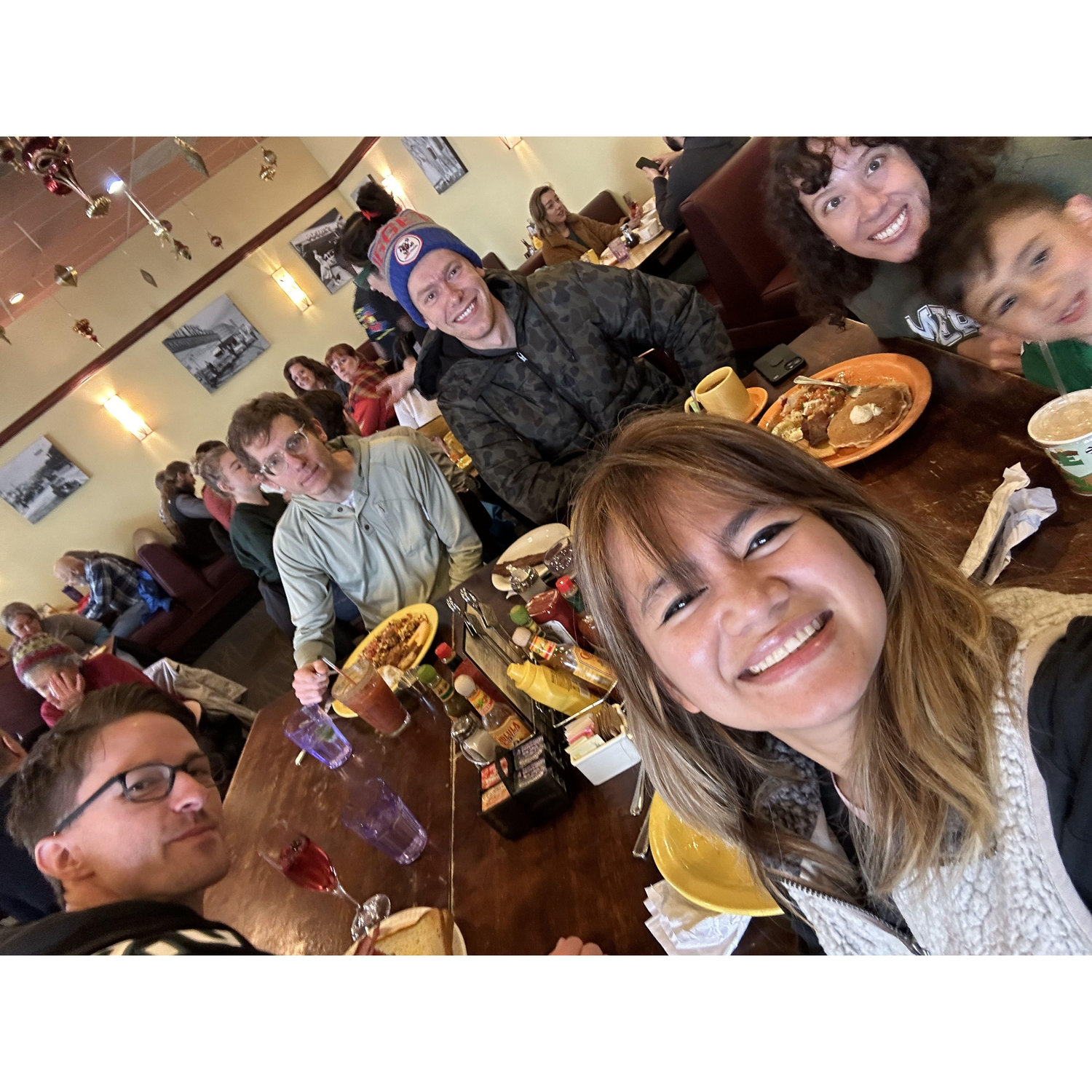 Brunch at usual spot