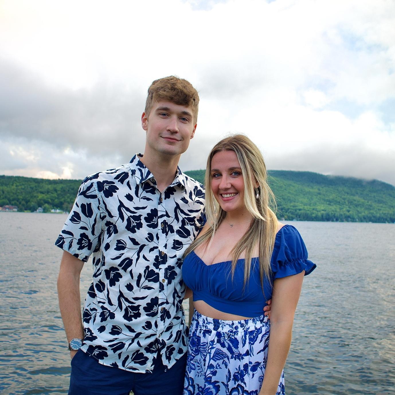 Lake George Trip 2023 Celebrating 1 Year of Dating Together<3