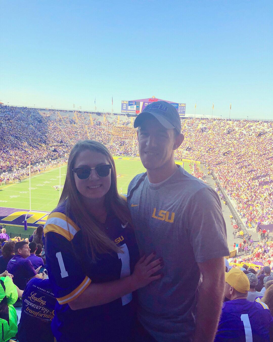 LSU Game vs Arkansas 2017.