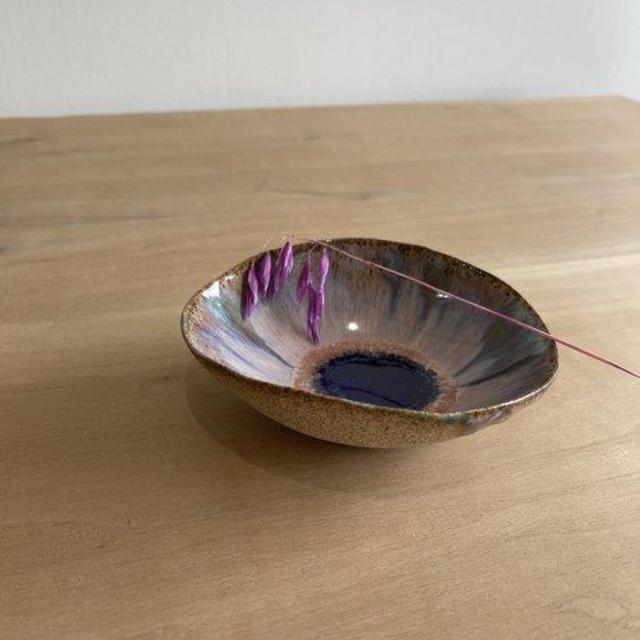 Small Iceland Bowl - Pink Aurora